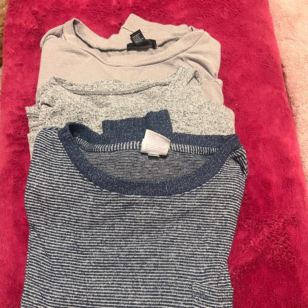 3 piece Soft Crewneck Basics - various brands